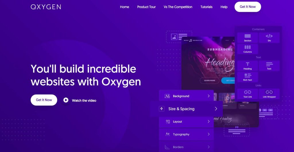accueil oxygen builder
