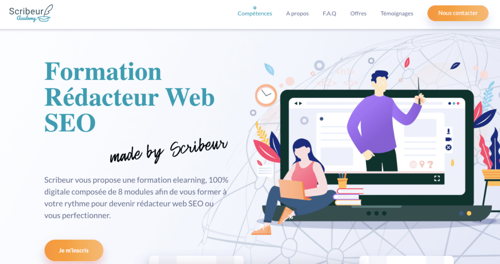 formation redacteur web scribeur
