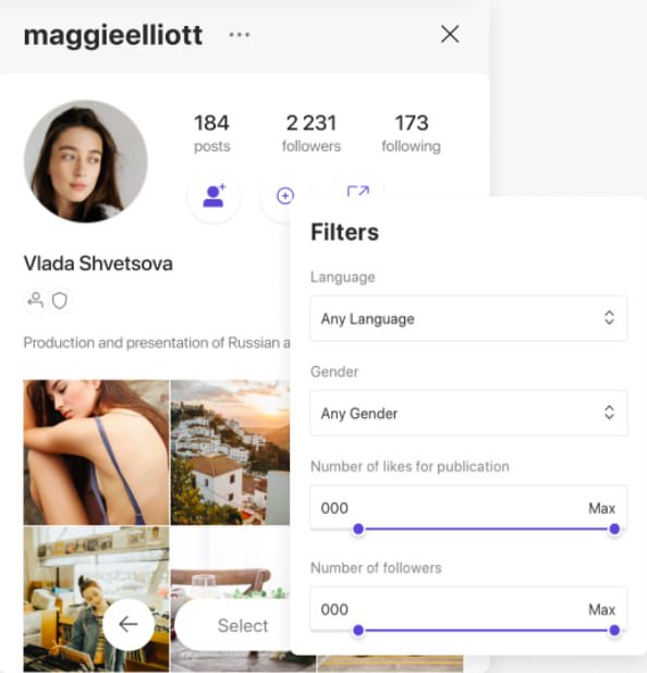 trouver influenceurs combin