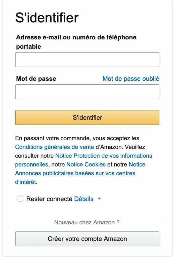 inscription amazon partenaires