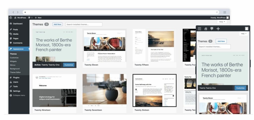 wordpress cms