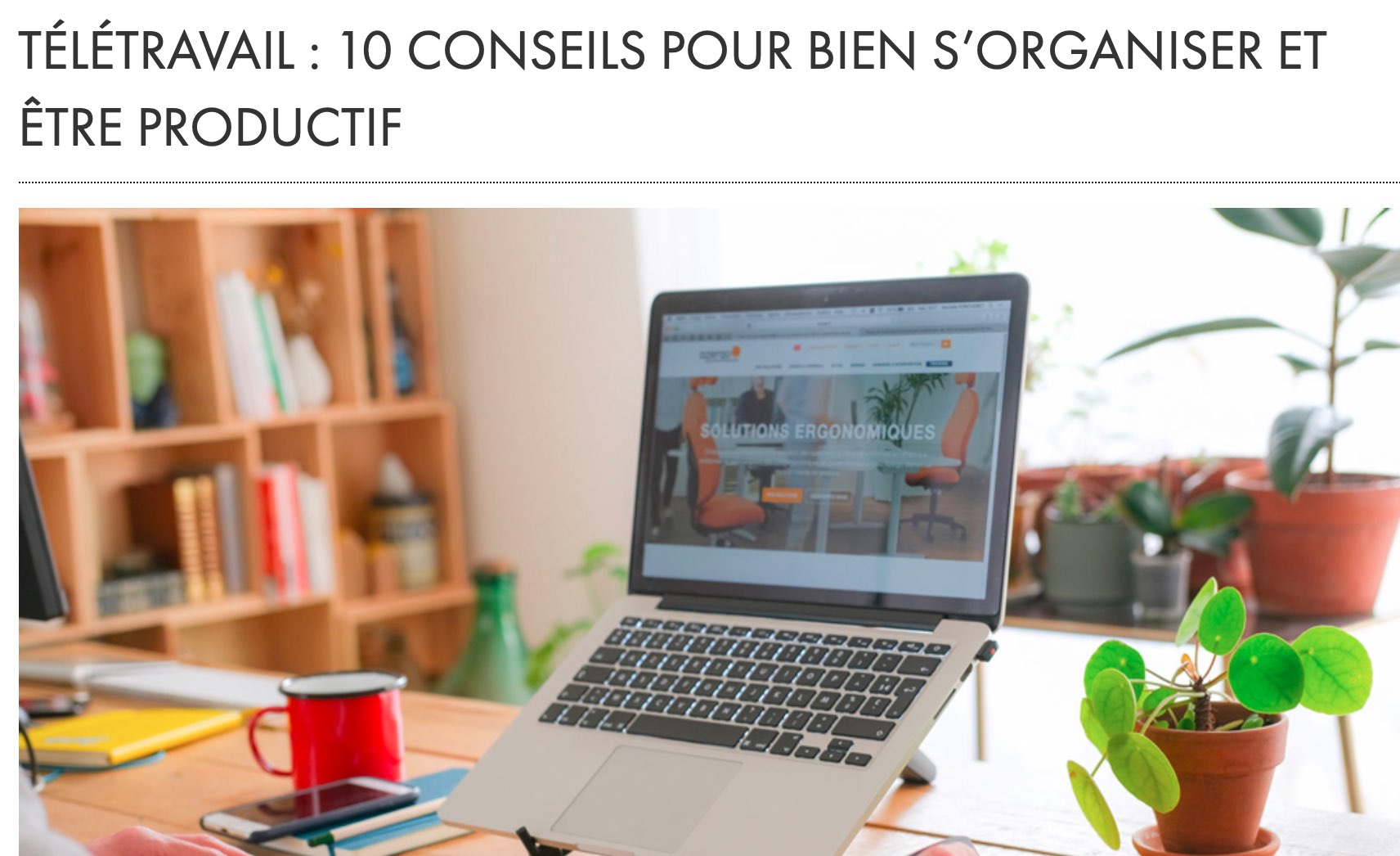 blog teletravail