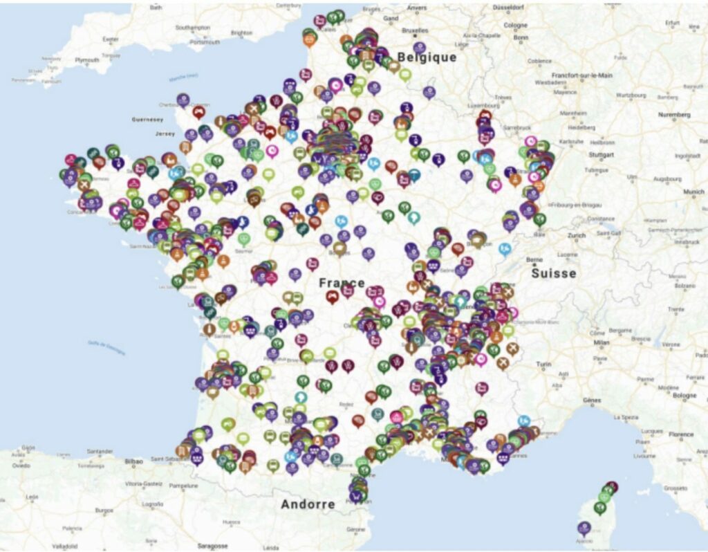 carte startup france