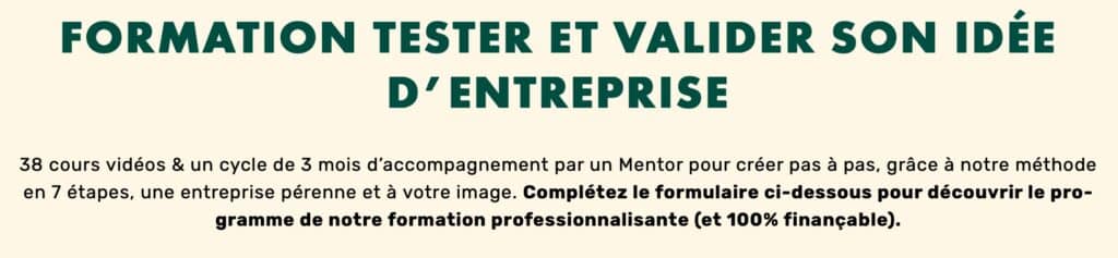 tester et valider son idee livementor