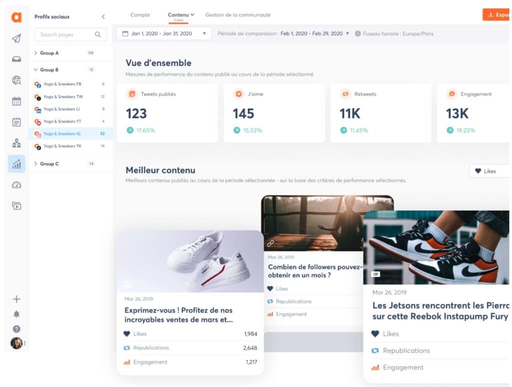 kpi agorapulse