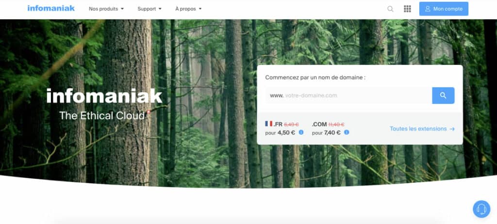 interface infomaniak