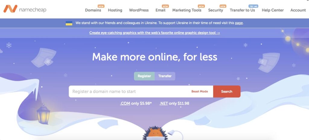 interface namecheap