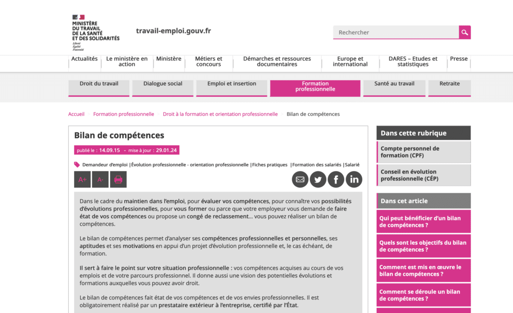 bilan competences approfondi