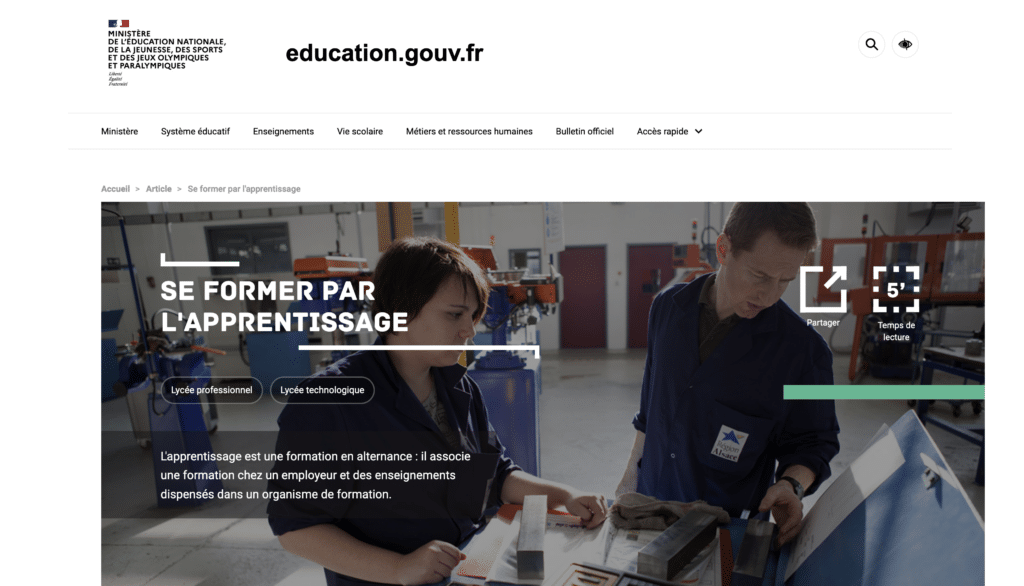 formation remuneree alternance