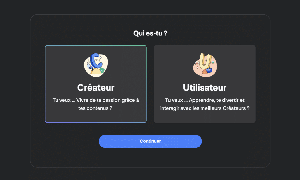 devenir createur mym