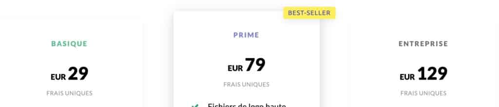 LogoMaster AI tarifs