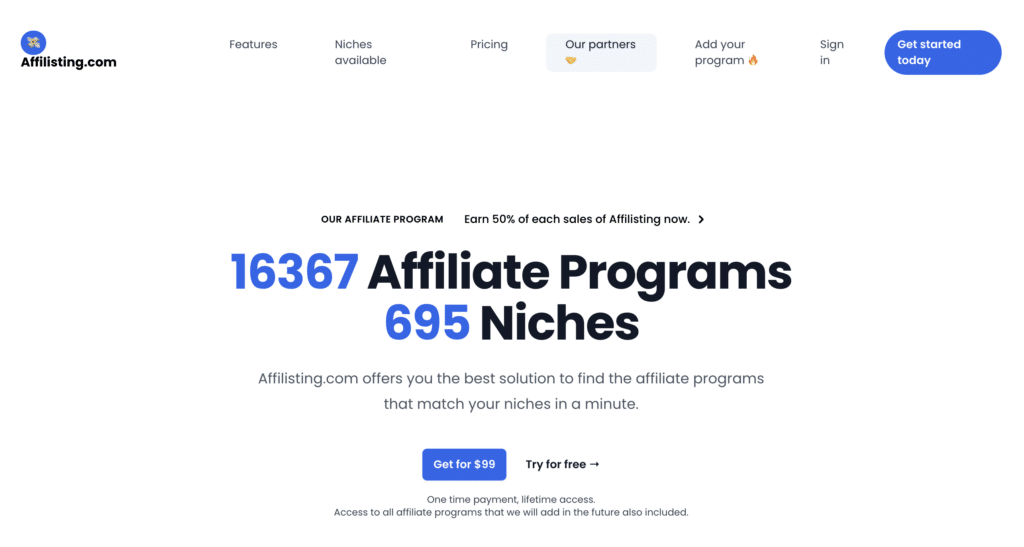affilisting gagner argent sans investir