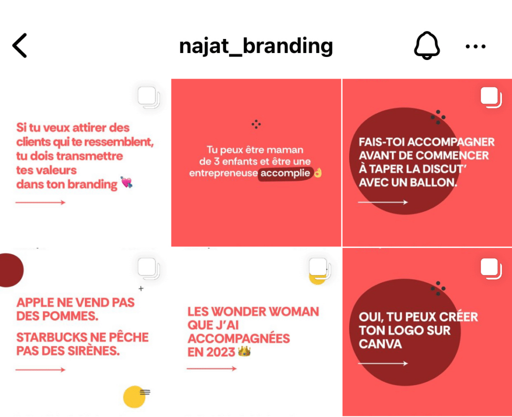cohérence visuelle