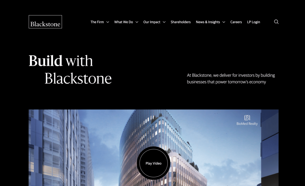 blackstone fond speculatif