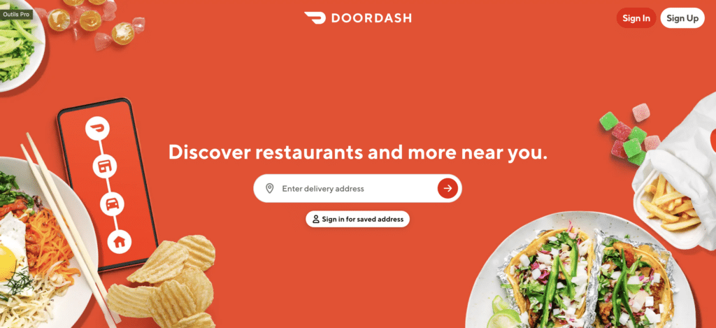 doordash business livraison