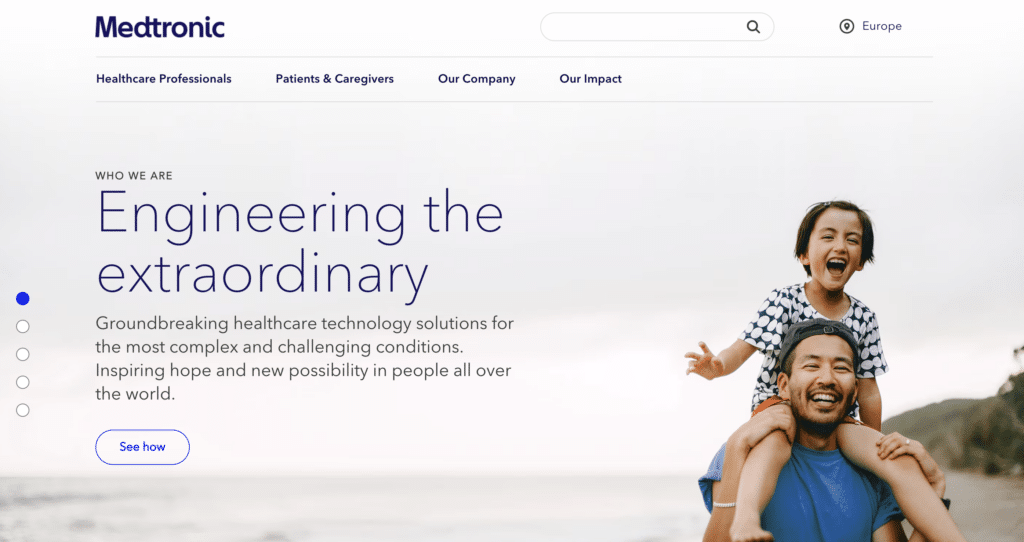 medtronic business sante