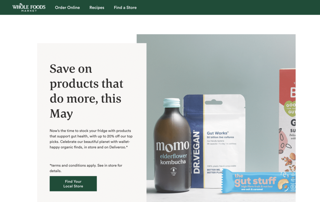 wholefoodsmarket business nutrition