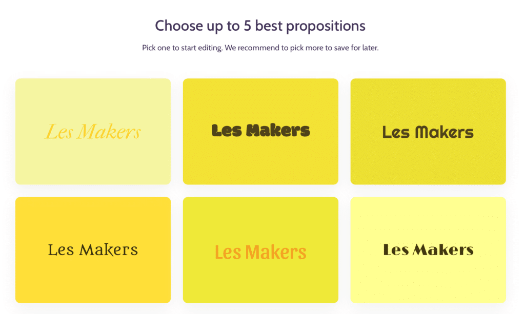 exemple logo designs ai
