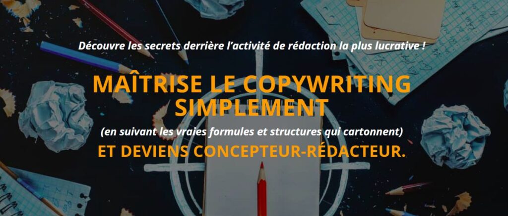 interface maitrise le copywriting simplement de fnd