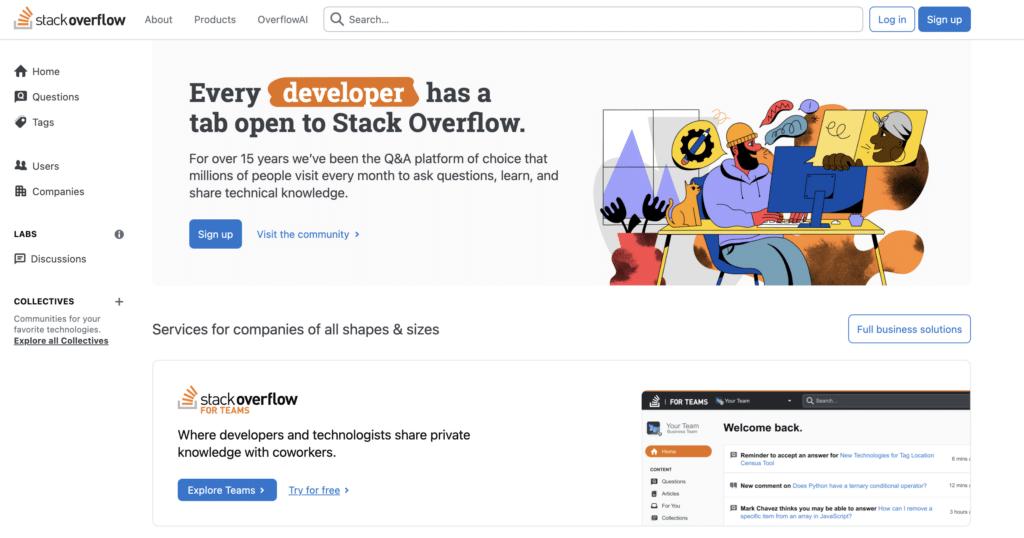 stack overflow mentor