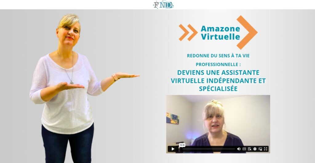 interface amazone virtuelle