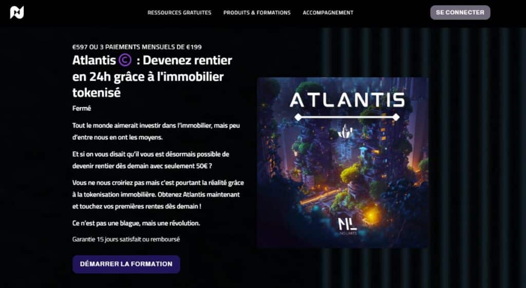 interface formation atlantis
